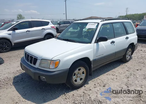 2001 Subaru Forester L from USA, damaged, VIN JF1SF635X1H700795